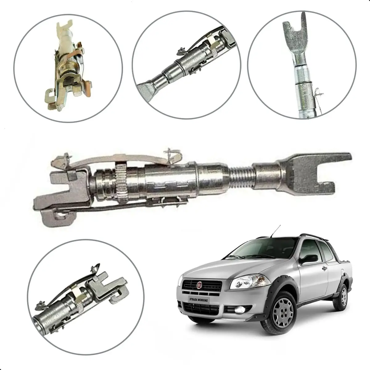 Regulador De Freio Traseiro Fiat Doblo 2002/2009 Original