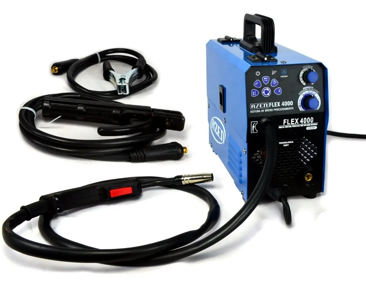 Máquina De Solda (flex 5×1) Tig Mag Mma E Mig Com/sem Gás